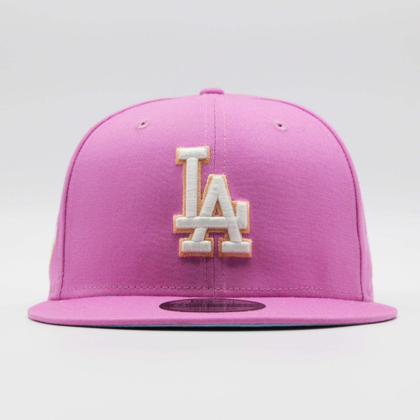 New Era Pastel Patch 9Fifty LA Dodgers baby pink - Shop-Tetuan