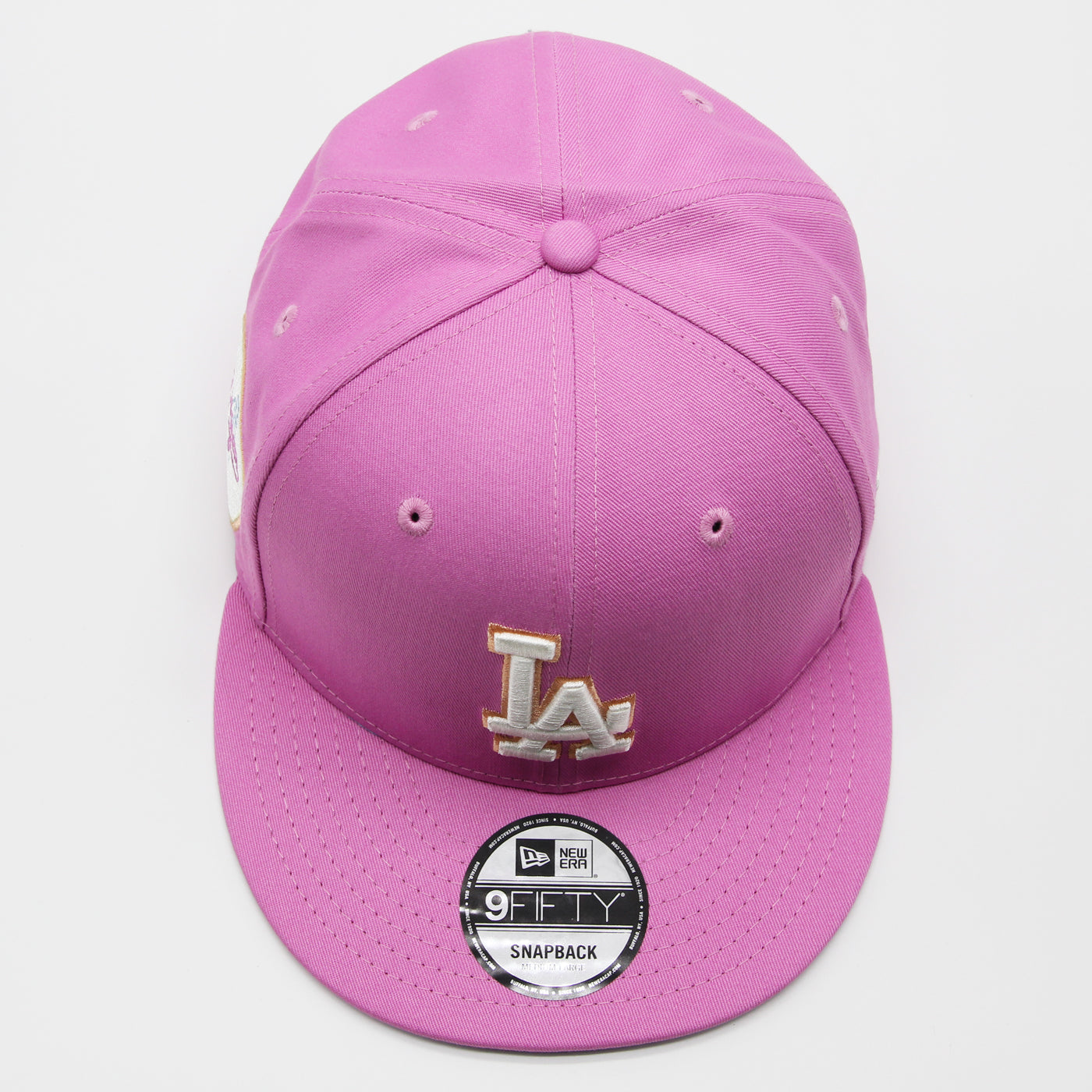 New Era Pastel Patch 9Fifty LA Dodgers baby pink