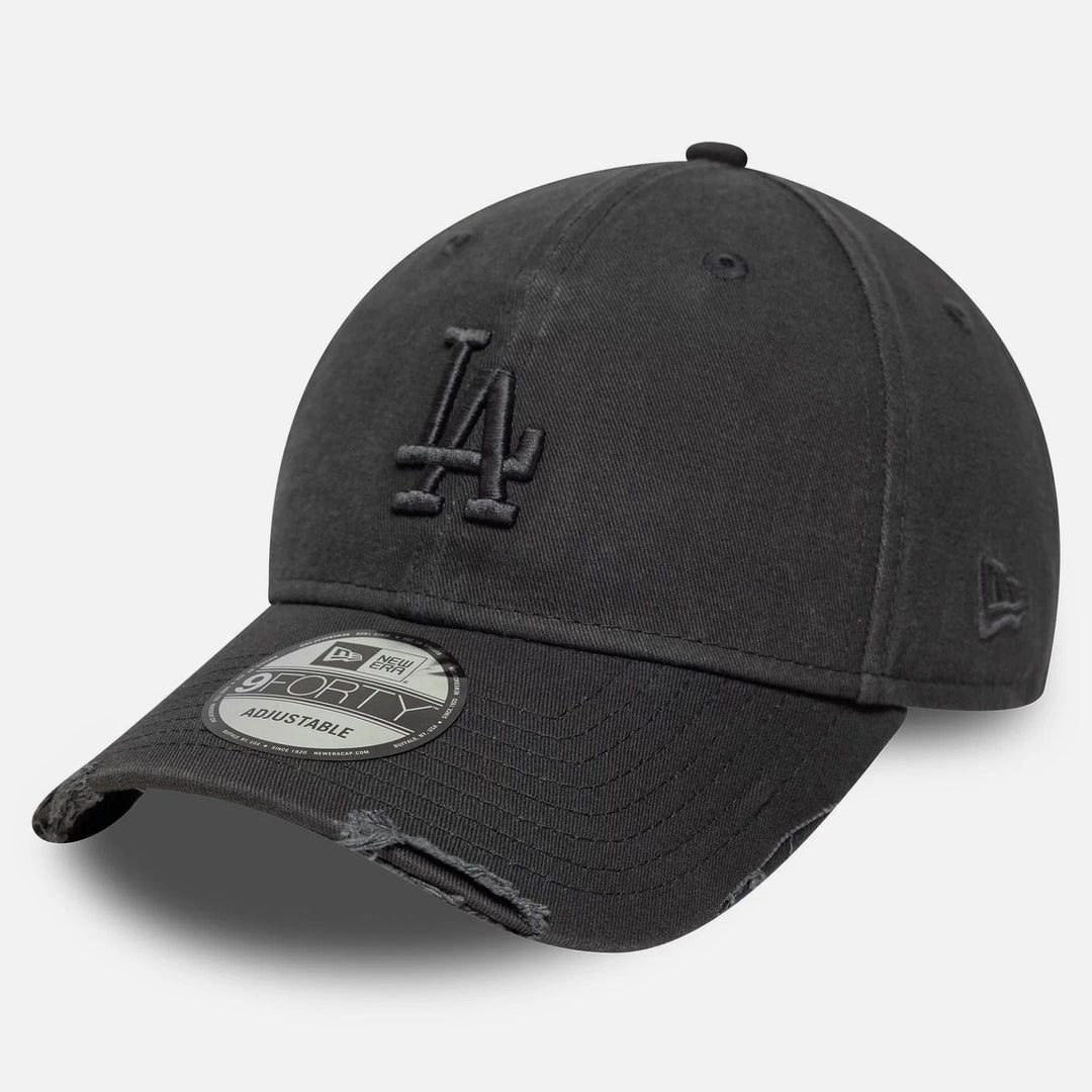 New Era Wash Distressed Stone 9Forty NY Yankees dark grey - Shop-Tetuan