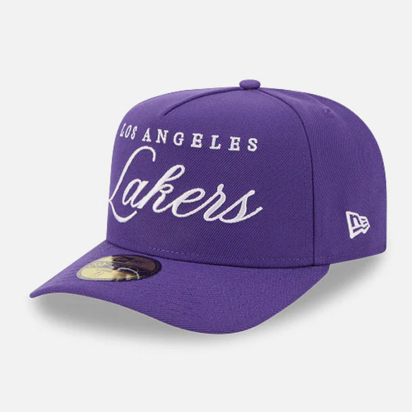 New Era 2025 Draft 59Fifty A-Frame LA Lakers purple