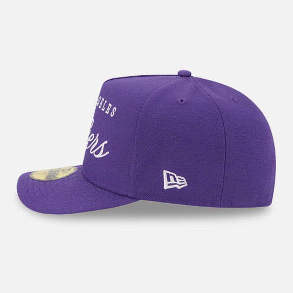 New Era 2025 Draft 59Fifty A-Frame LA Lakers purple