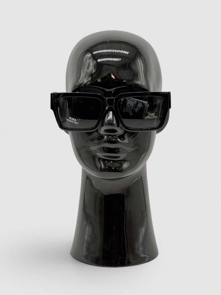 Locs West Coast Oversized XXL Sunglasses black/silver