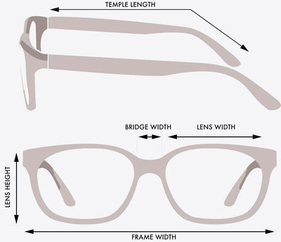 Kleo Flat Top Sunglasses clear - Shop-Tetuan