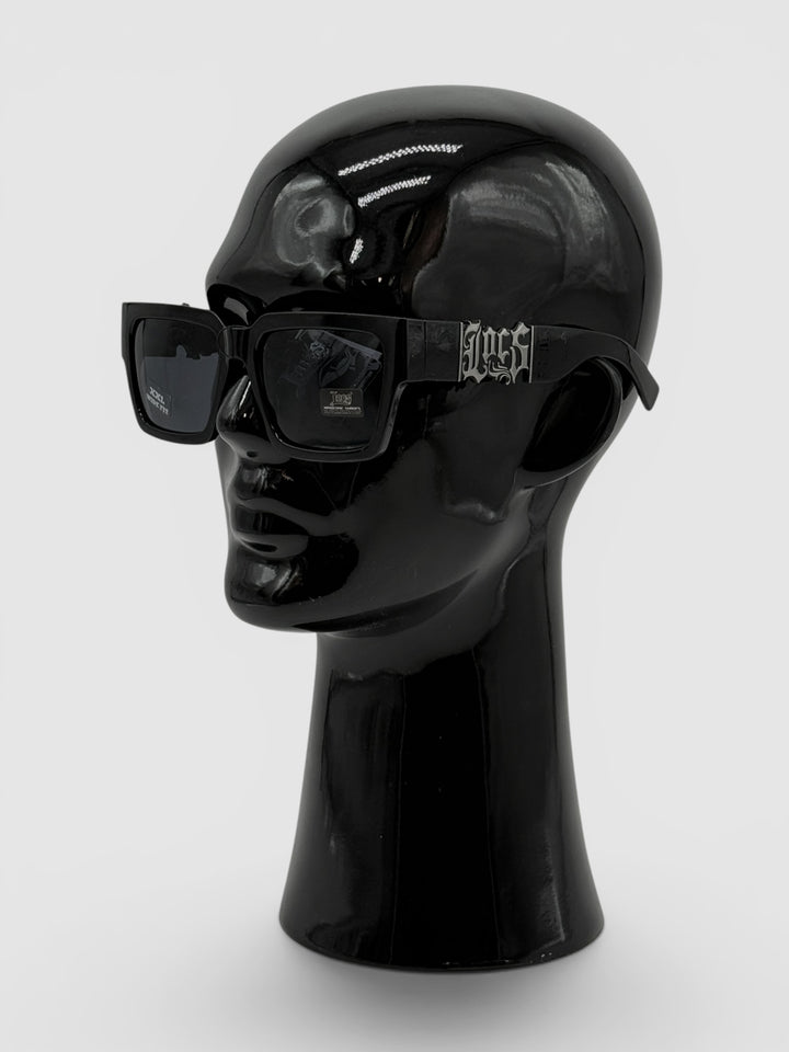 Locs West Coast Oversized XXL Sunglasses black/silver