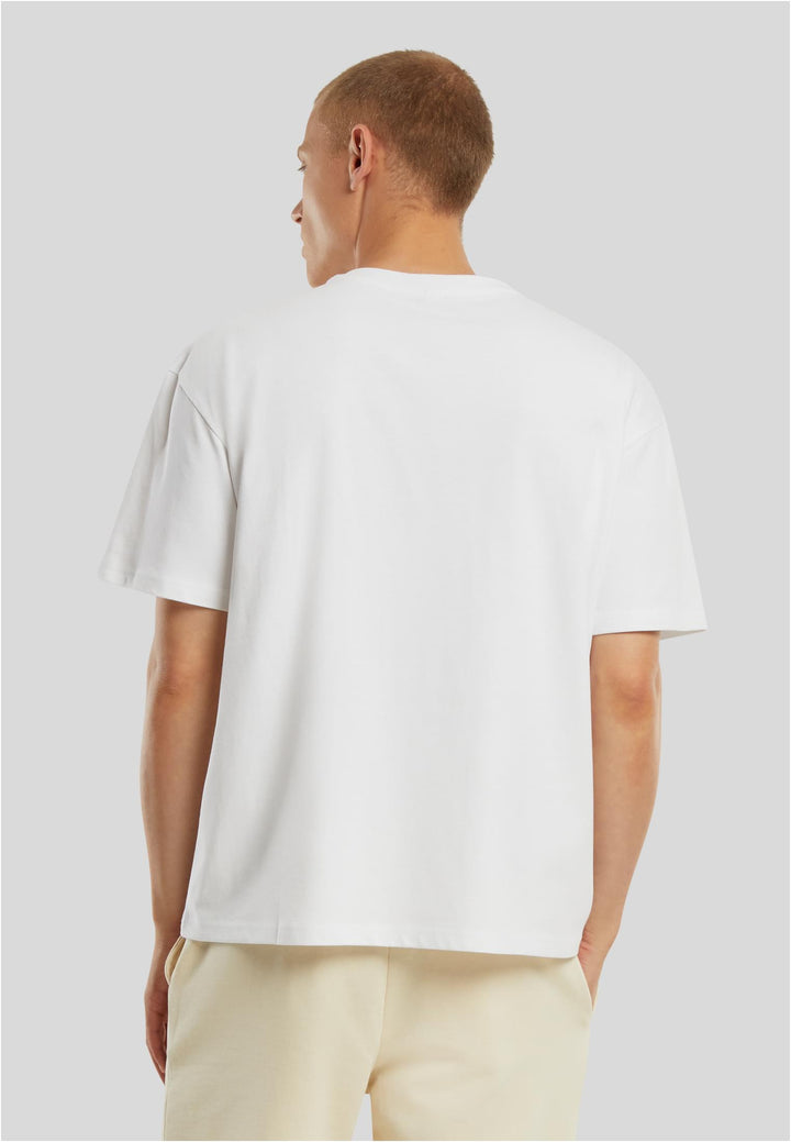 Merchcode Deathrow Records Logo Loose Tee white