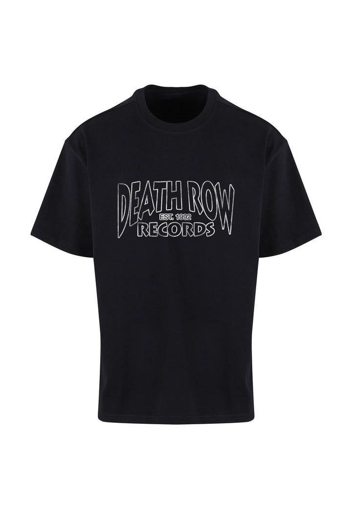 Merchcode Deathrow Records Logo Loose Tee black