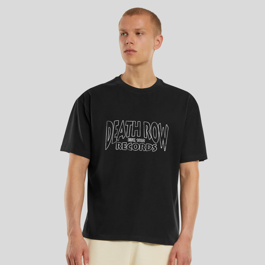 Merchcode Deathrow Records Logo Loose Tee black