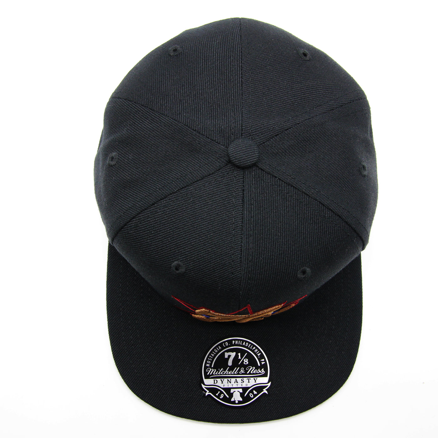 Mitchell & Ness Team Ground 2.0 fitted HWC P 76ers black