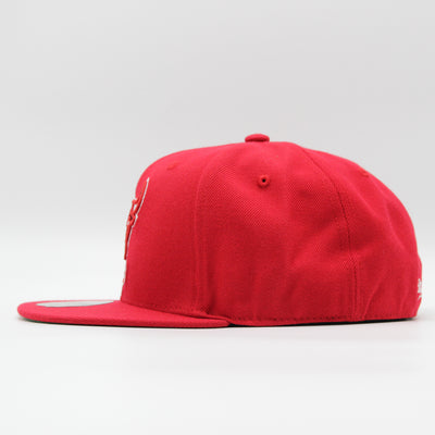 Mitchell & Ness Team Ground 2.0 fitted HWC C Bulls red - Shop-Tetuan