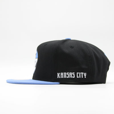 Mitchell & Ness MLS 2 Tone KC Wiz snapback black - Shop-Tetuan