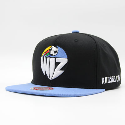 Mitchell & Ness MLS 2 Tone KC Wiz snapback black