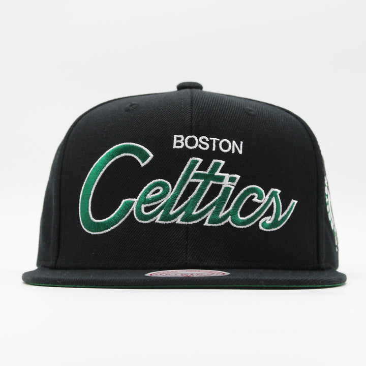 Mitchell & Ness NBA Team Script 2.0 snapback B Celtics black - Shop-Tetuan