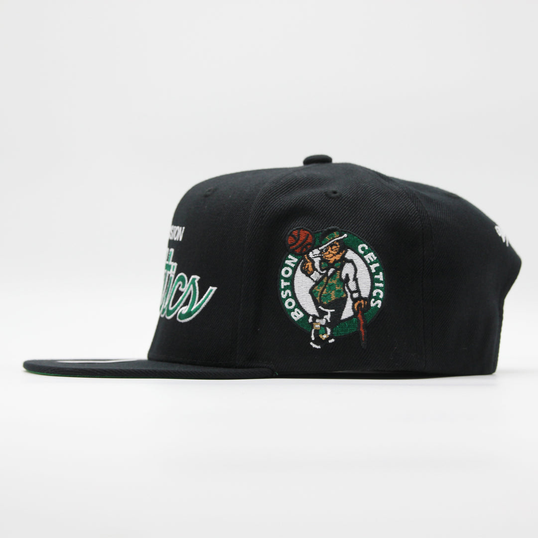 Mitchell & Ness NBA Team Script 2.0 snapback B Celtics black - Shop-Tetuan
