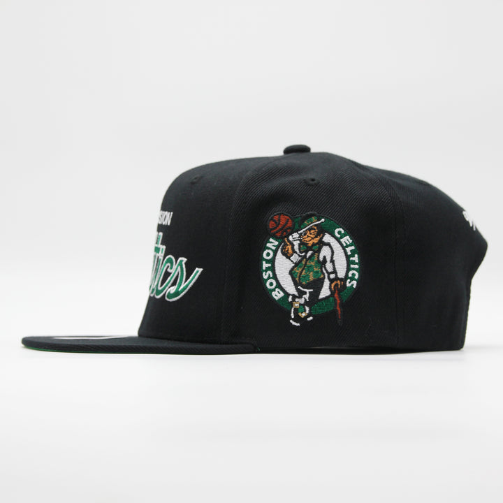 Mitchell & Ness NBA Team Script 2.0 snapback B Celtics black - Shop-Tetuan