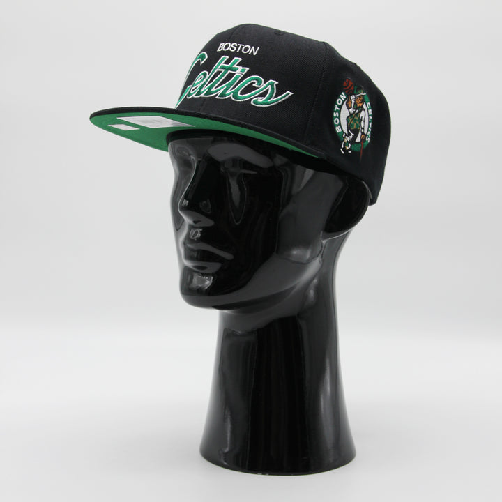 Mitchell & Ness NBA Team Script 2.0 snapback B Celtics black - Shop-Tetuan
