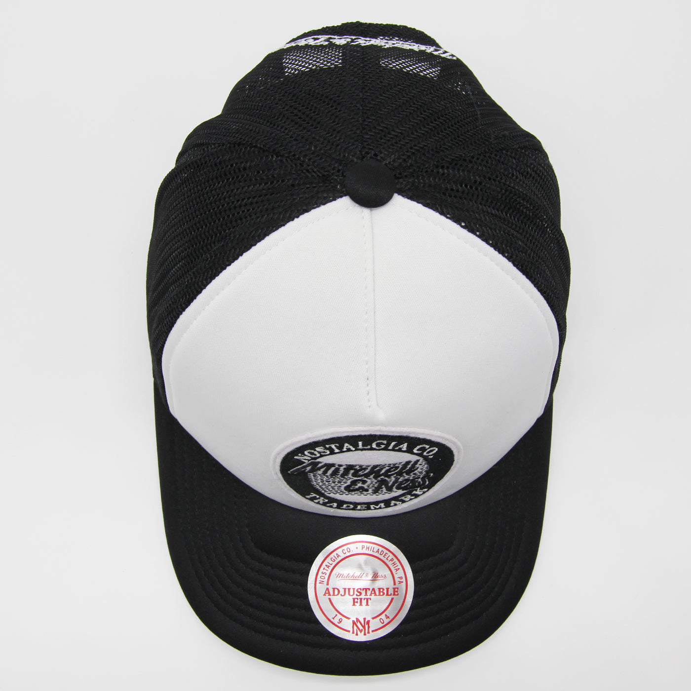 Mitchell & Ness Branded Home Run trucker black/white