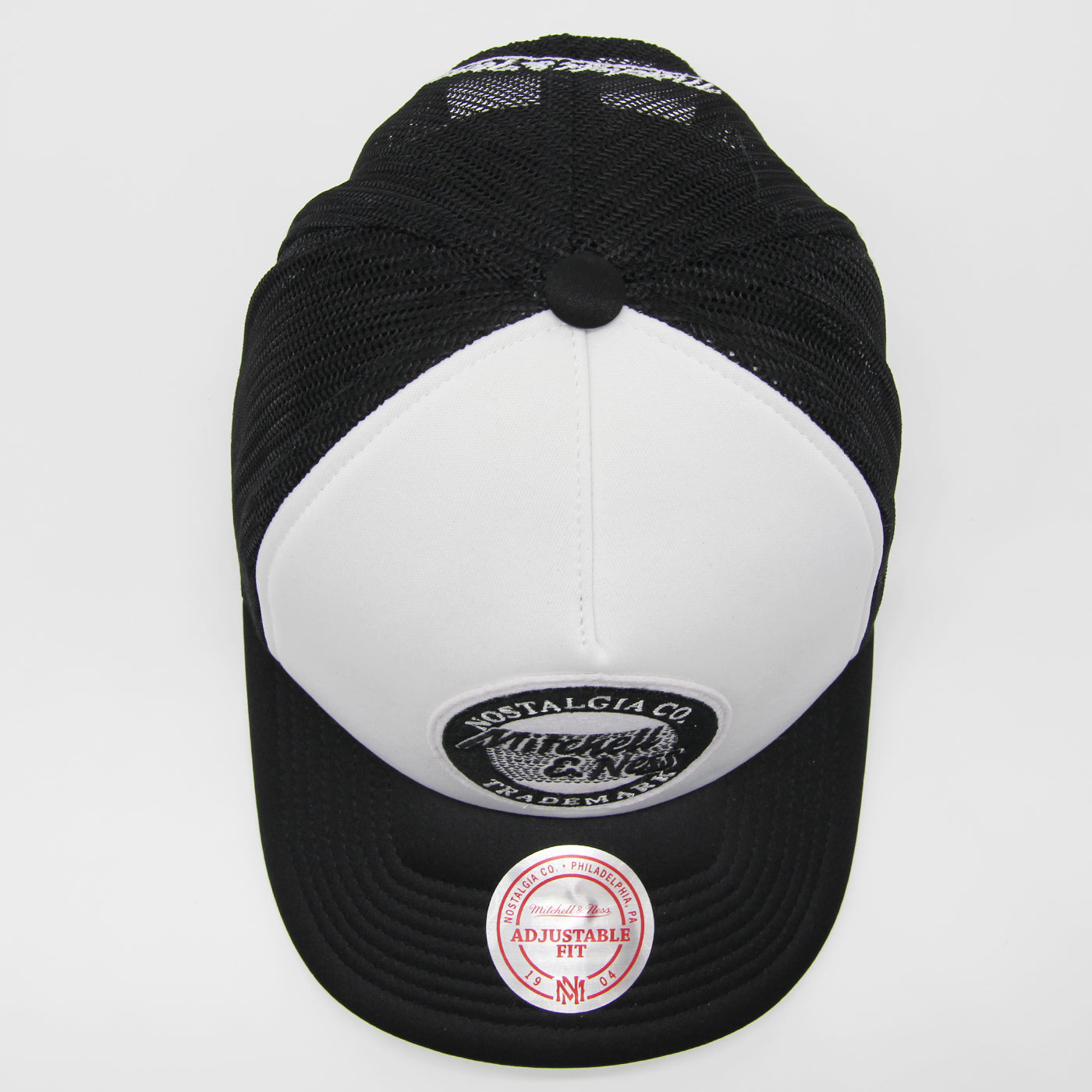 Mitchell & Ness Branded Home Run trucker black/white - Shop-Tetuan