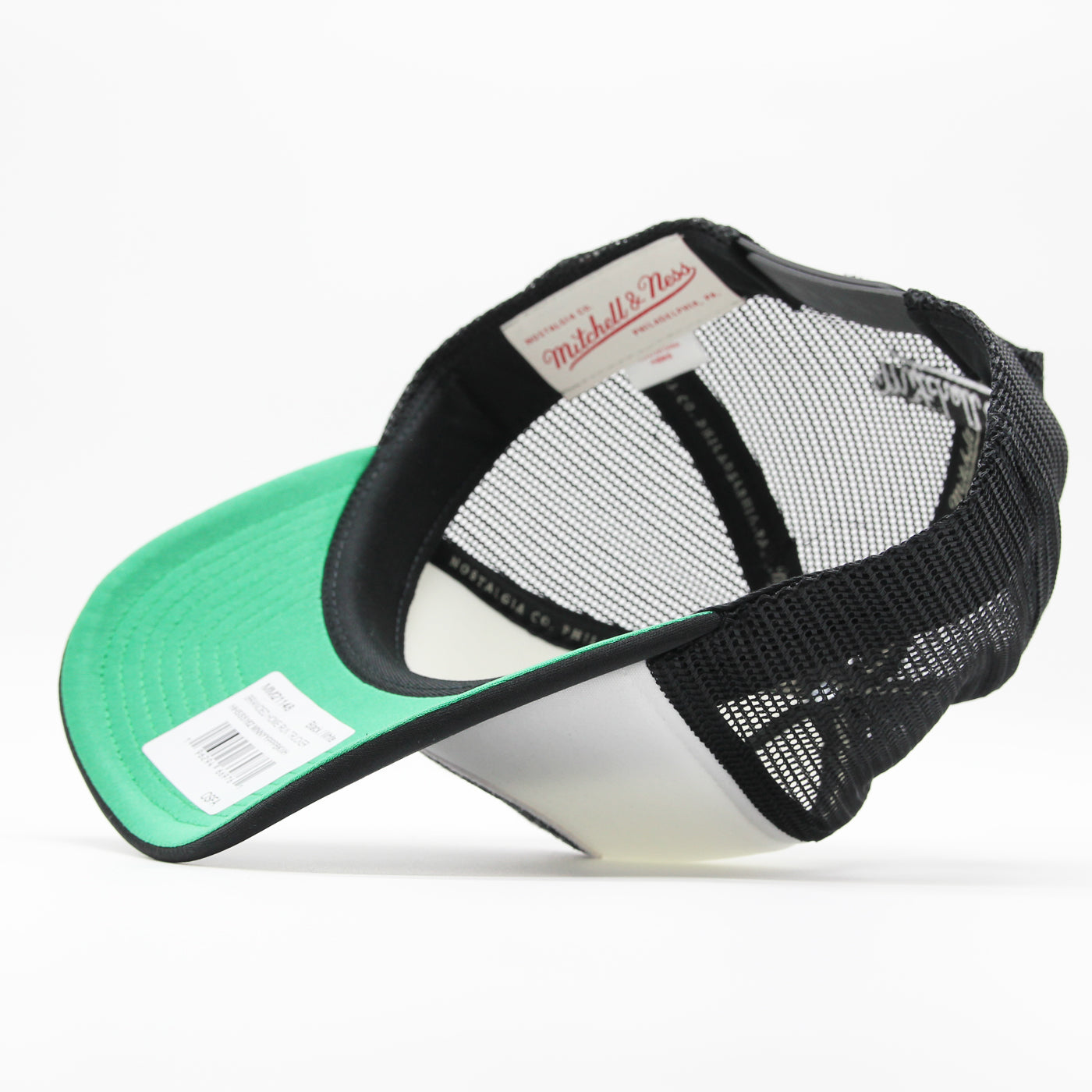 Mitchell & Ness Branded Home Run trucker black/white