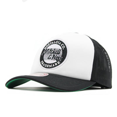 Mitchell & Ness Branded Home Run trucker black/white