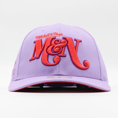 Mitchell & Ness Overlay Pro snapback purple