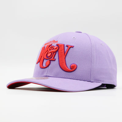 Mitchell & Ness Overlay Pro snapback purple