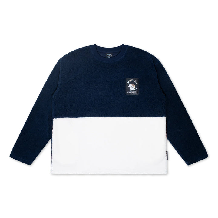 Moomin Muumipeikko Seikkailu Fleece dark blue/white