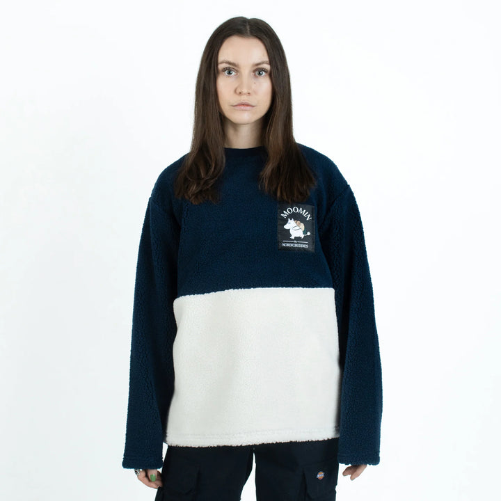 Moomin Muumipeikko Seikkailu Fleece dark blue/white
