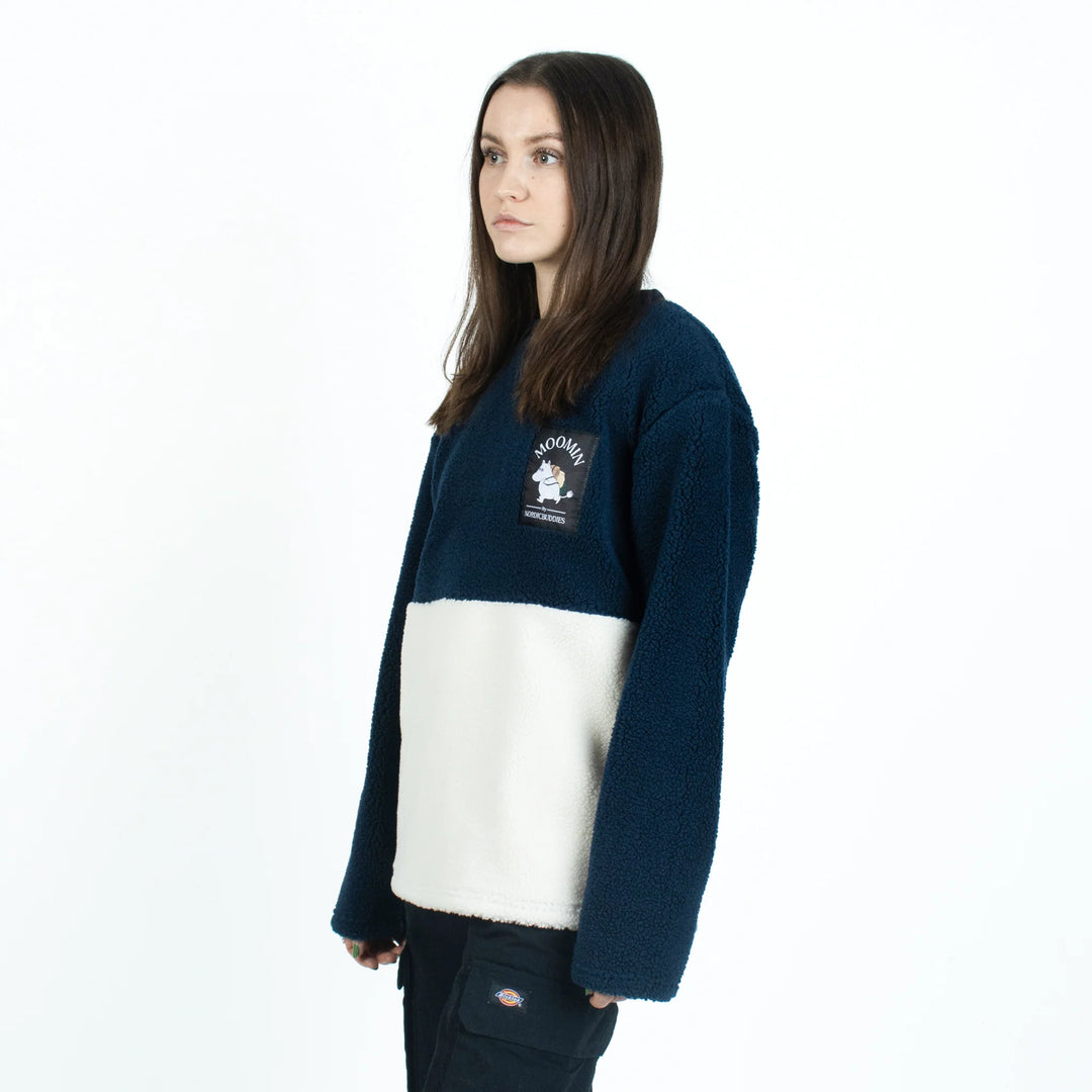 Moomin Muumipeikko Seikkailu Fleece dark blue/white