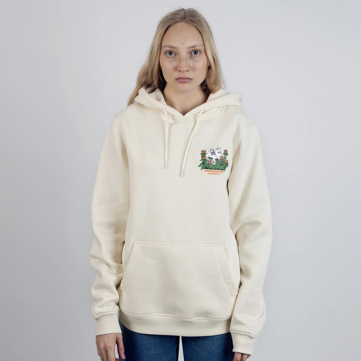 Moomin Piilosilla Unisex Hoodie off white - Shop-Tetuan