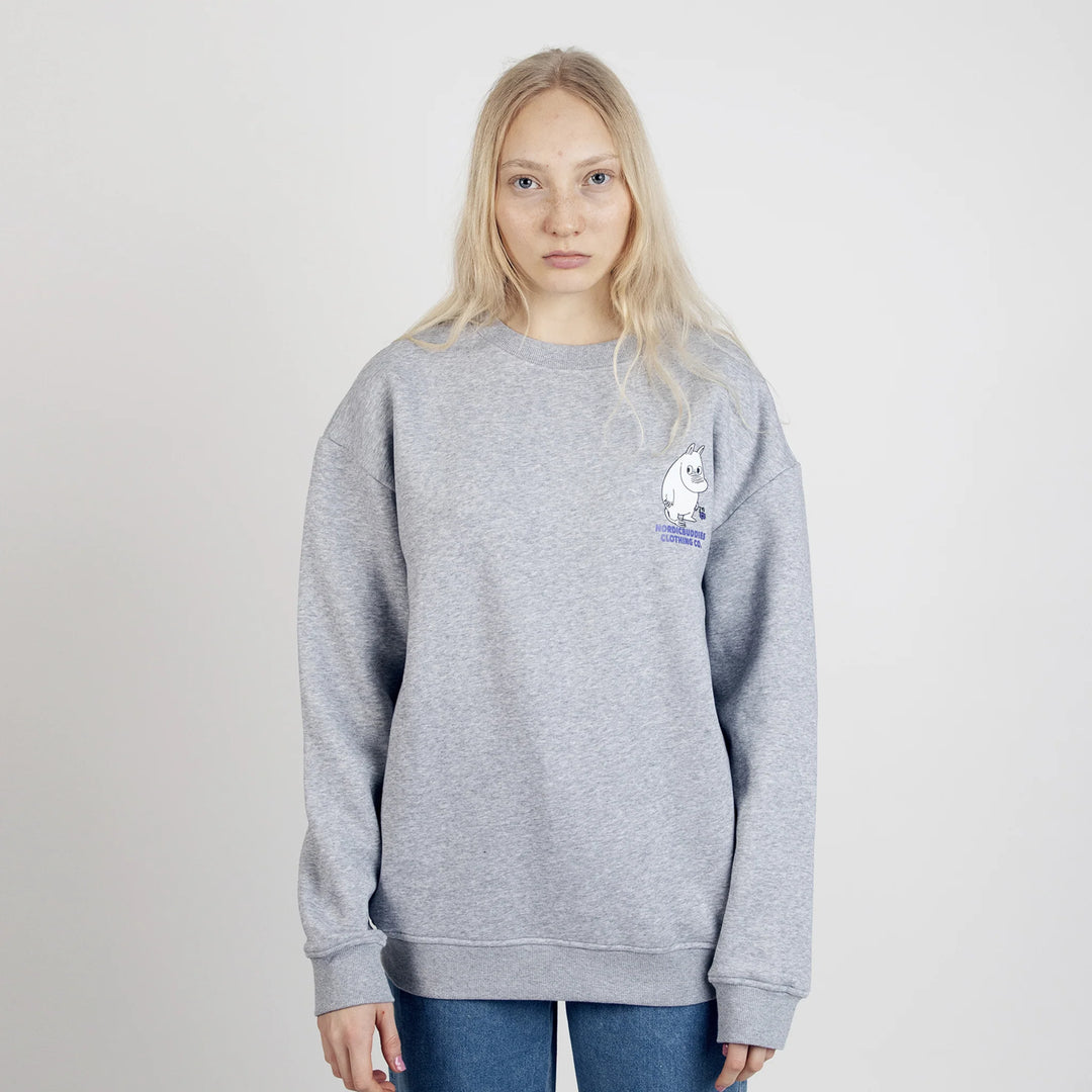 Moomin Muumipeikon Kukka college grey - Shop-Tetuan