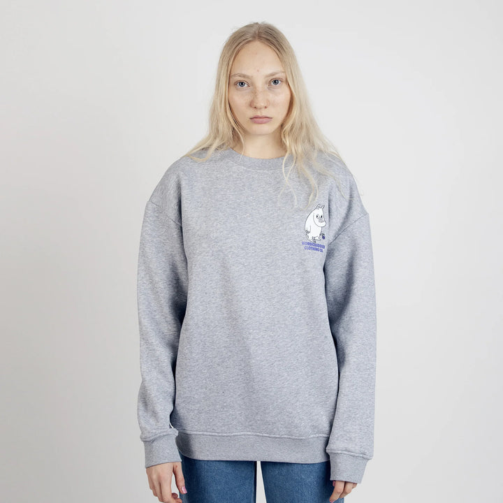 Moomin Muumipeikon Kukka college grey - Shop-Tetuan
