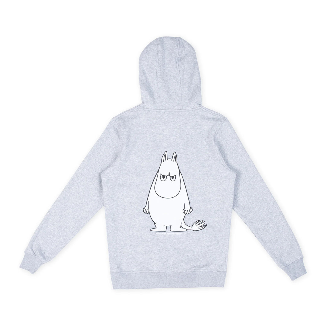 Moomin Muumipeikon Temperamentti hoodie grey - Shop-Tetuan