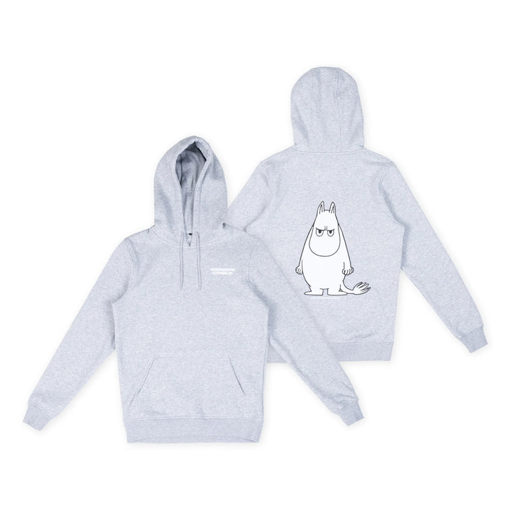 Moomin Muumipeikon Temperamentti hoodie grey - Shop-Tetuan