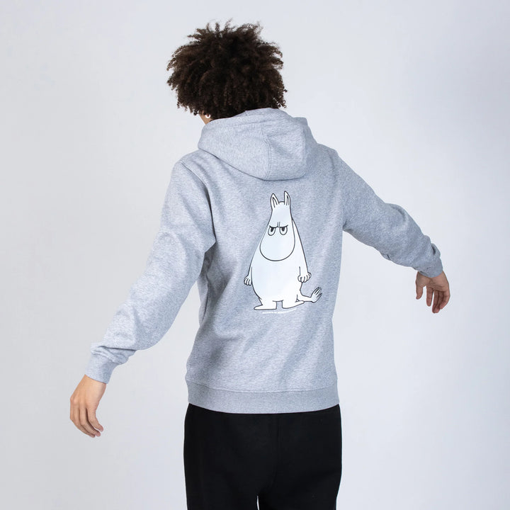 Moomin Muumipeikon Temperamentti hoodie grey - Shop-Tetuan