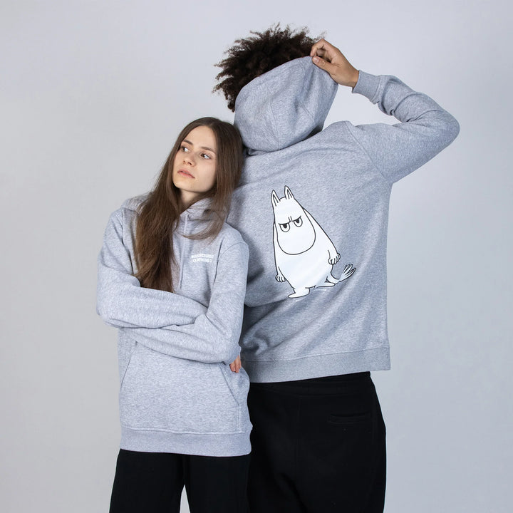 Moomin Muumipeikon Temperamentti hoodie grey - Shop-Tetuan