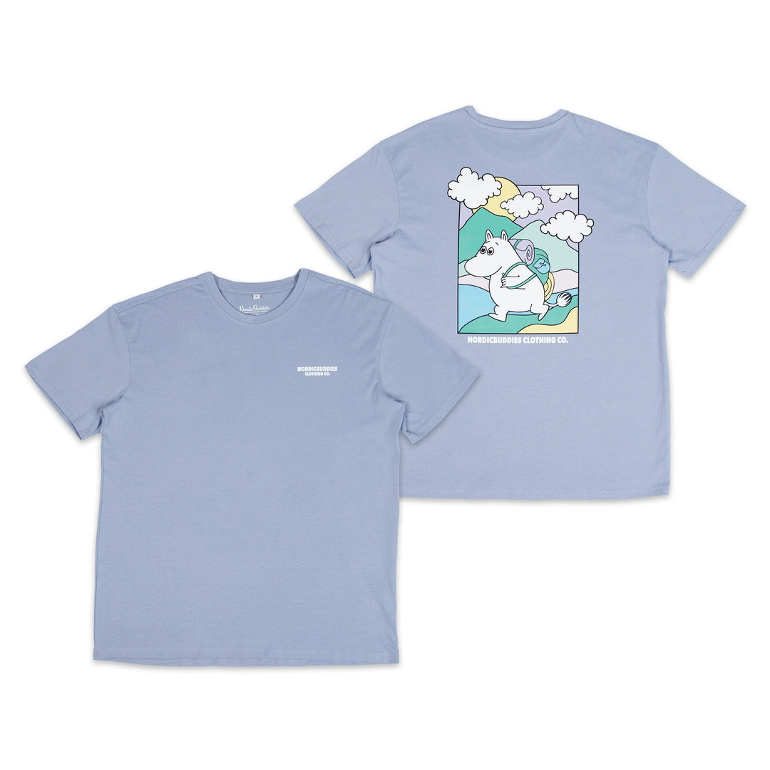 Moomin Muumipeikon Seikkailu tee blue - Shop-Tetuan