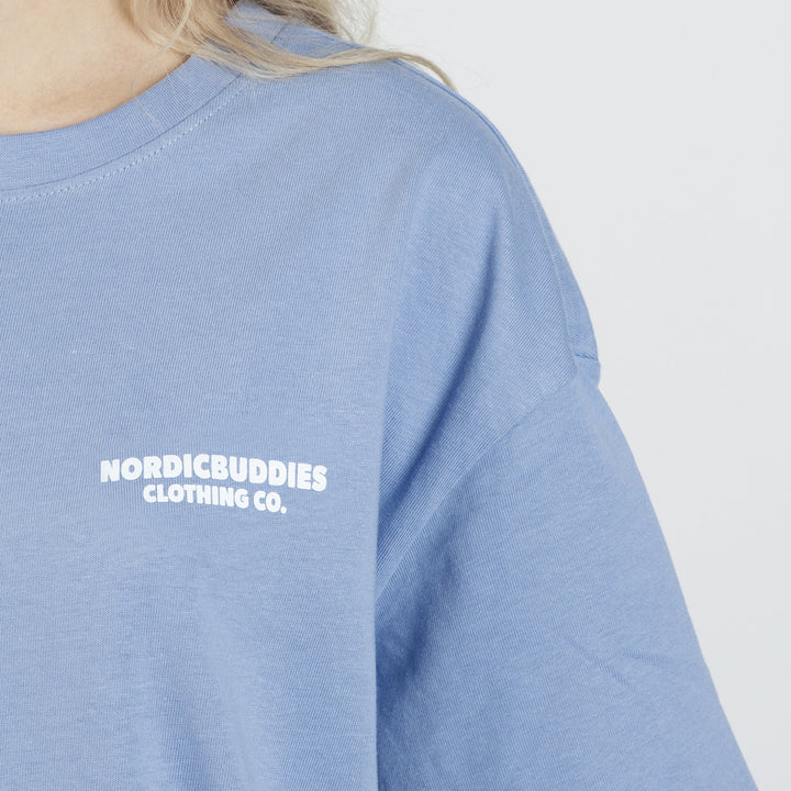 Moomin Muumipeikon Seikkailu tee blue - Shop-Tetuan
