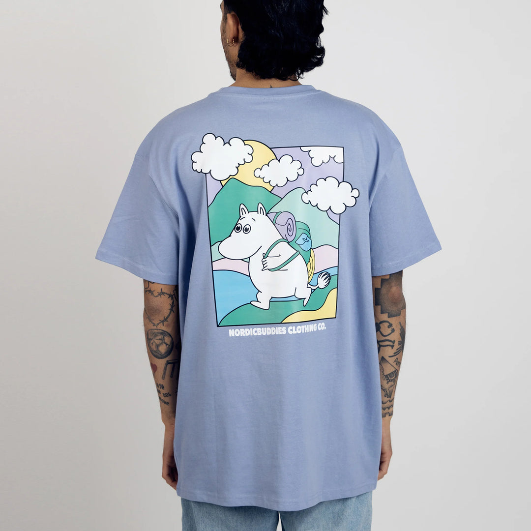 Moomin Muumipeikon Seikkailu tee blue - Shop-Tetuan