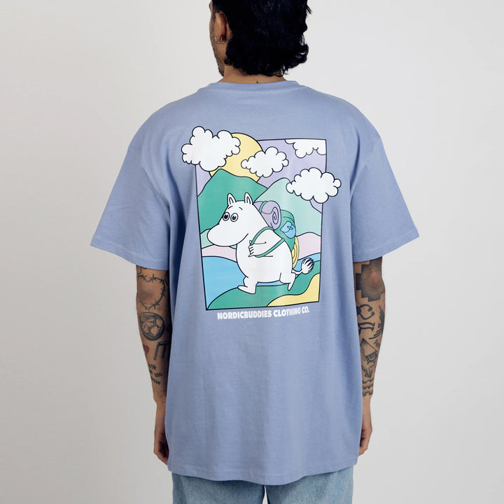 Moomin Muumipeikon Seikkailu tee blue - Shop-Tetuan