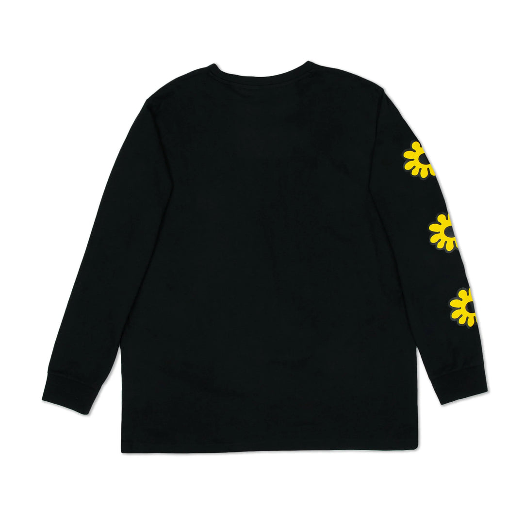Moomin Muumipeikon Kukka L/S Tee black - Shop-Tetuan