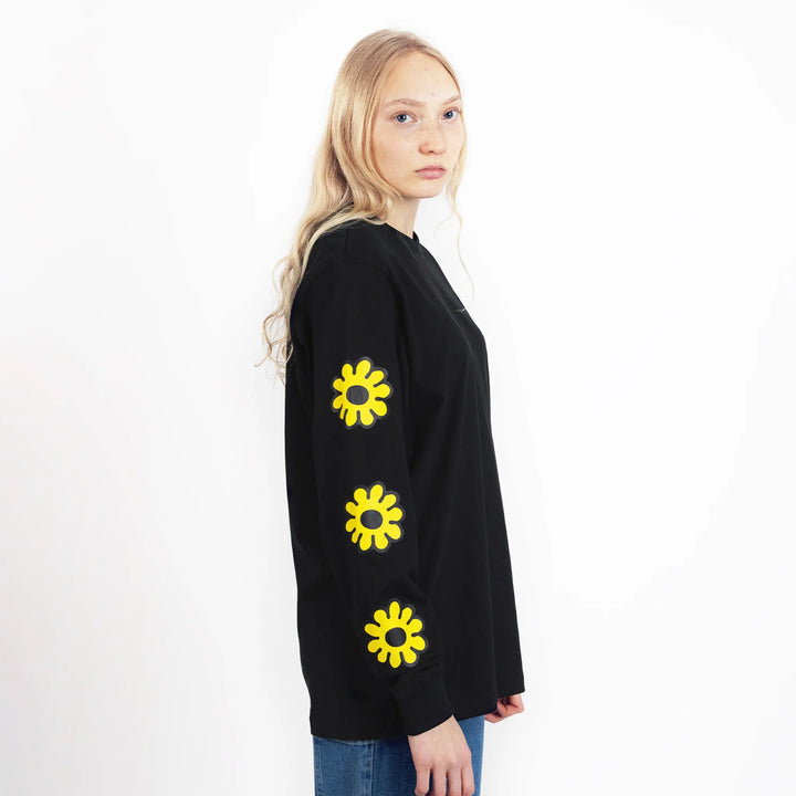 Moomin Muumipeikon Kukka L/S Tee black - Shop-Tetuan