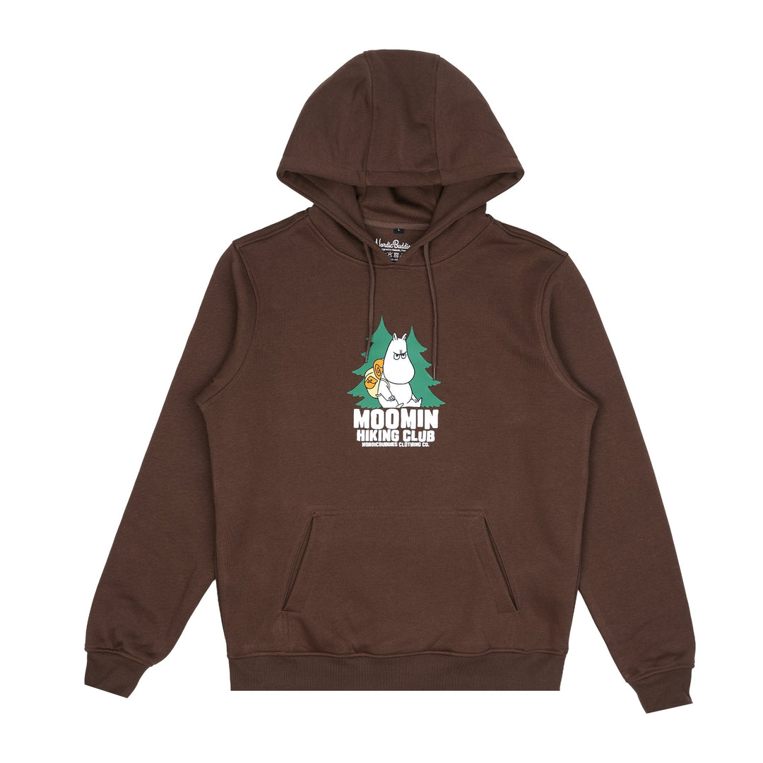 Moomin Muumipeikko Hiking Club Hoodie brown