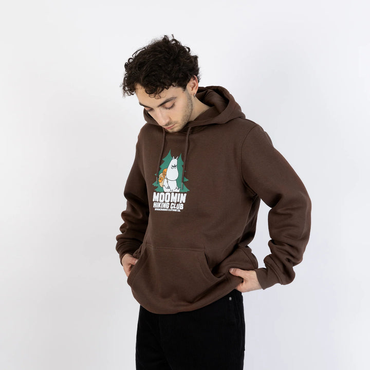 Moomin Muumipeikko Hiking Club Hoodie brown