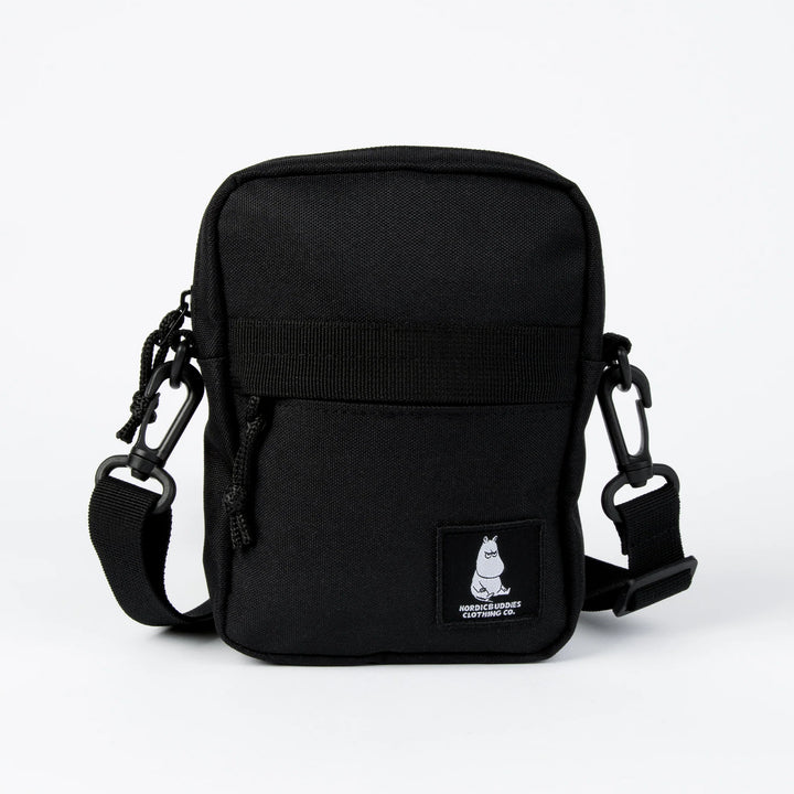 Moomin Muumipeikko Temperamentti Travel Cross Body Bag black - Shop-Tetuan