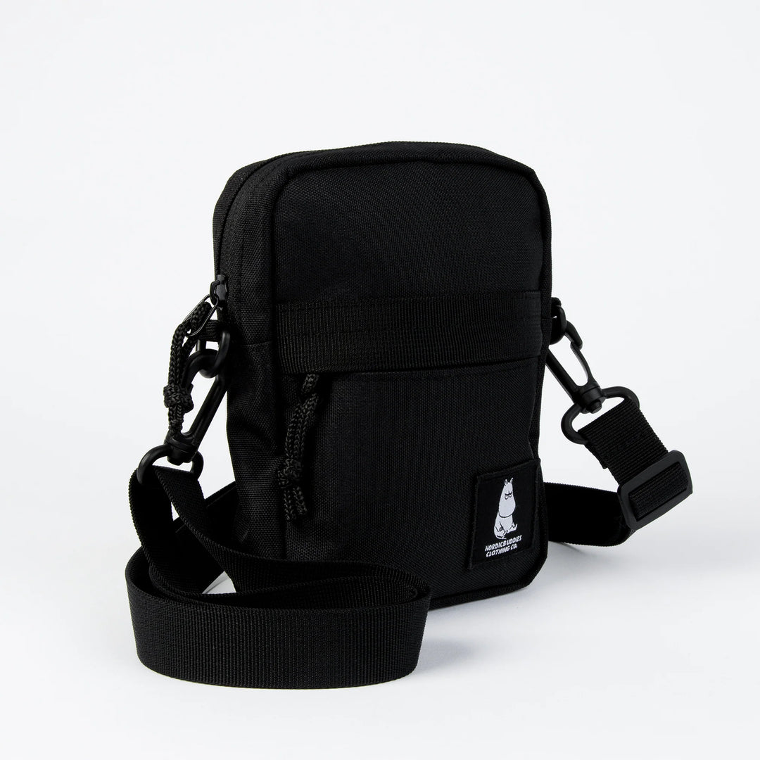 Moomin Muumipeikko Temperamentti Travel Cross Body Bag black - Shop-Tetuan