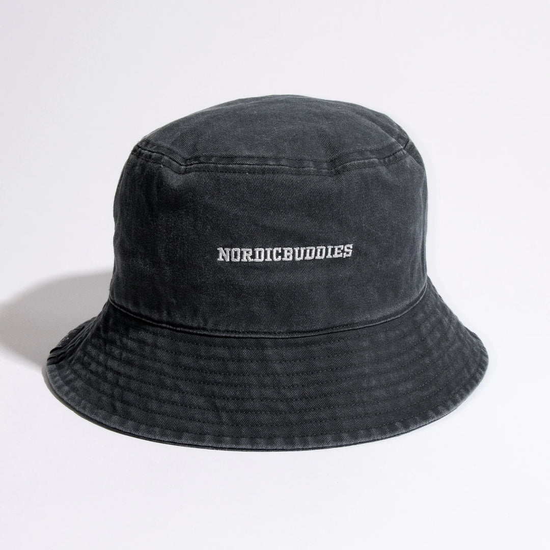 Moomin Classics Denim bucket hat black