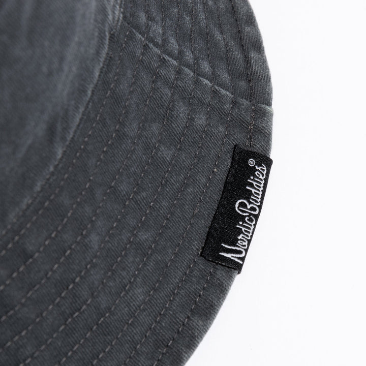 Moomin Classics Denim bucket hat black