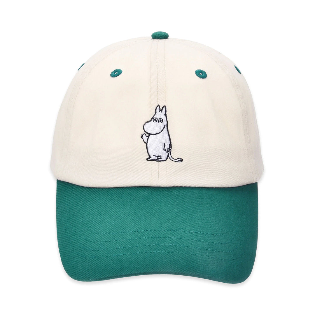Moomin Muumipeikon Tervehdys dad cap natural/green