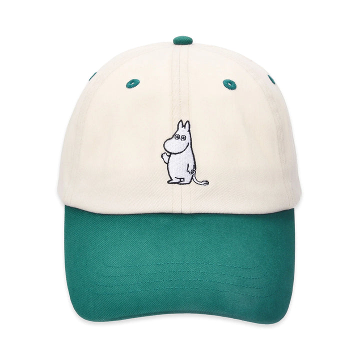 Moomin Muumipeikon Tervehdys dad cap natural/green