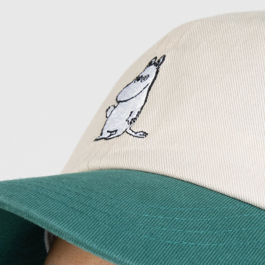 Moomin Muumipeikon Tervehdys dad cap natural/green